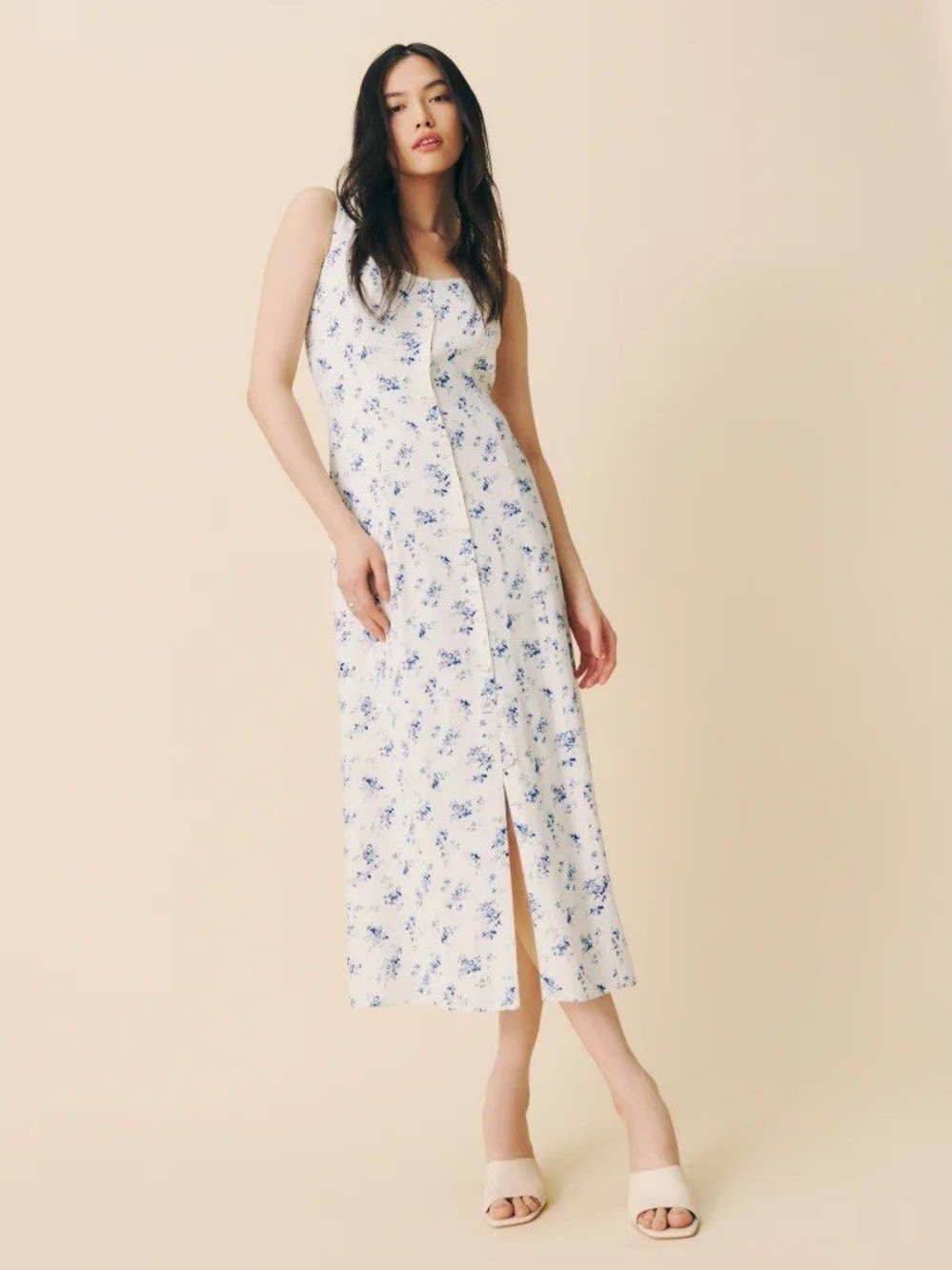 Reformation Landyn dress buttons size 10-12